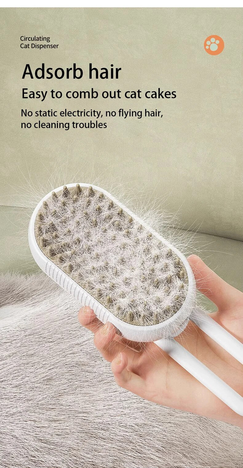 Pet Spray Massage Brush