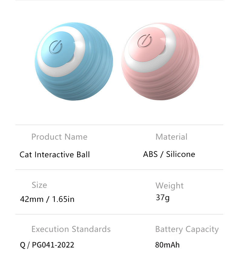 Smart Interactive Cat Ball