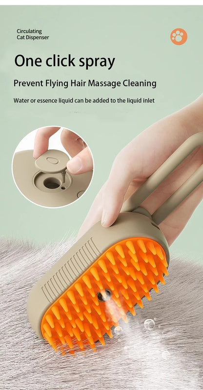 Pet Spray Massage Brush