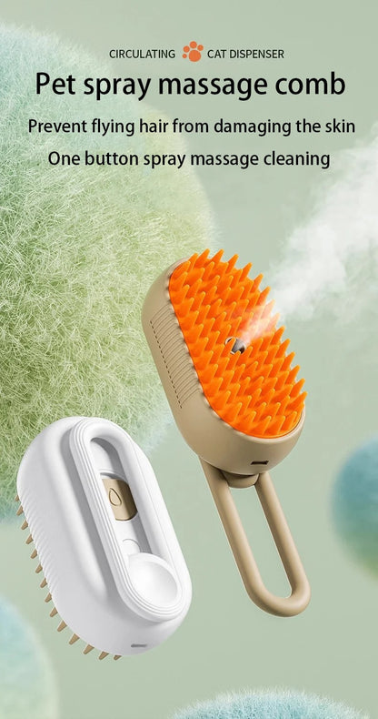 Pet Spray Massage Brush