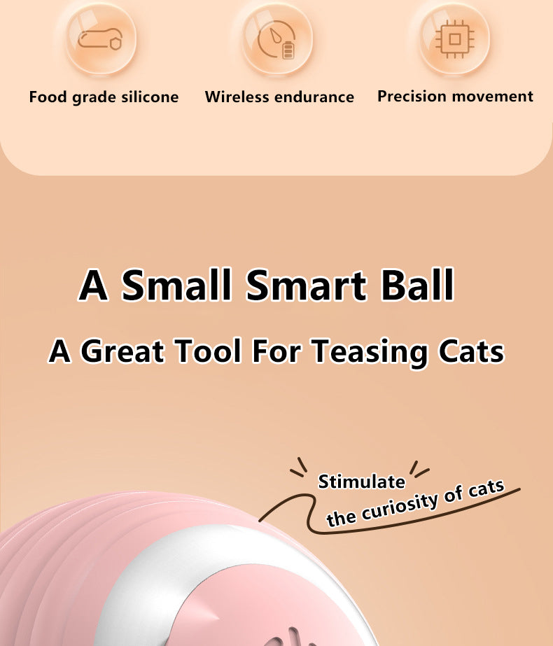 Smart Interactive Cat Ball